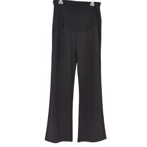 Alina Mae From Belly To Baby Black Maternity Trouser Pregnancy Pants - Sz L -GUC